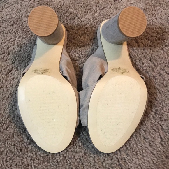 NWT Tan Kaari Blue Mules - Picture 3 of 5